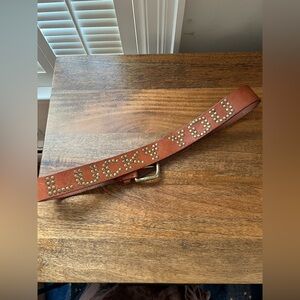 Americas favorite Lucky Brand Women’s Brown Leather Belt 32” Vintage